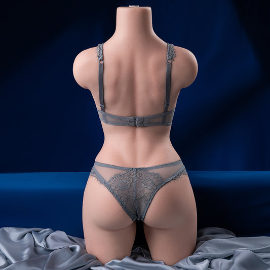 Customizable Silicone Doll: Lightweight Half-Body Figure with Vein Texture & Anatomical Accuracy